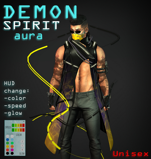 Second Life Marketplace Amazing Demon Spirit Aura